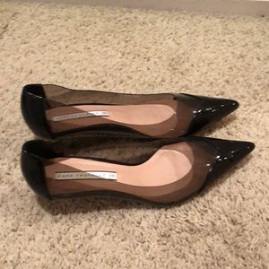 Zara trafaluc women taco shoes